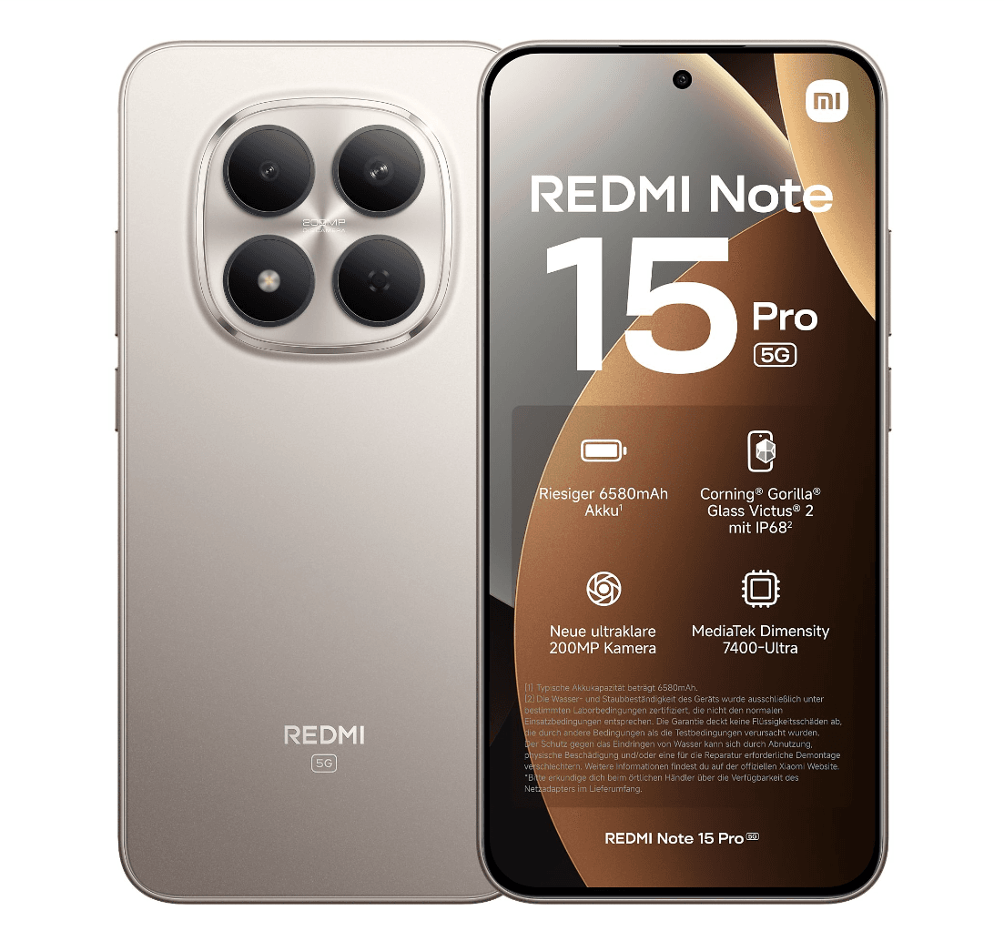Xiaomi Redmi Note 15 Pro 5G 8/512Gb Бежевый