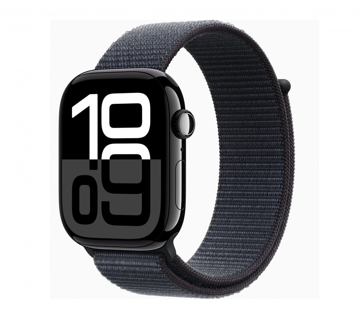 Смарт-часы Apple Watch Series 10 42mm Jet Black / Ink Sport Loop MWWG3