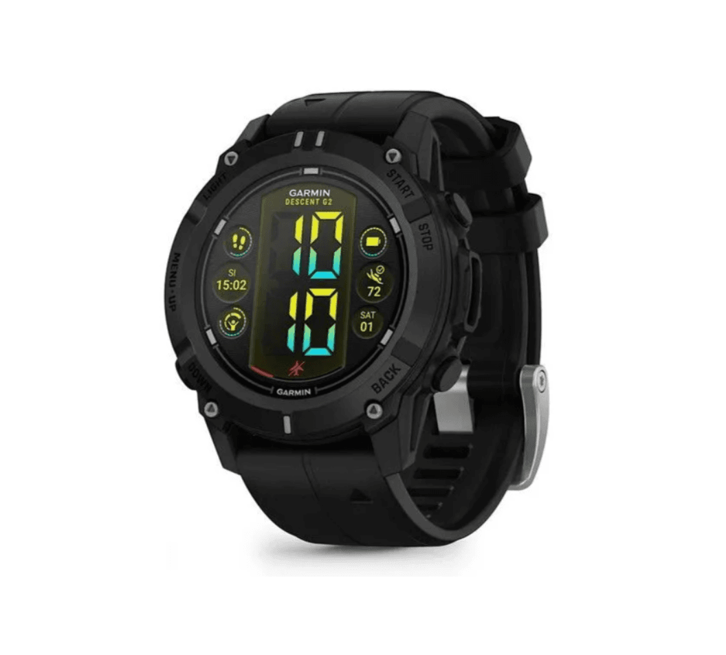 Смарт-часы Garmin Descent G2 Black with Black Silicone Band (010-02986-13)