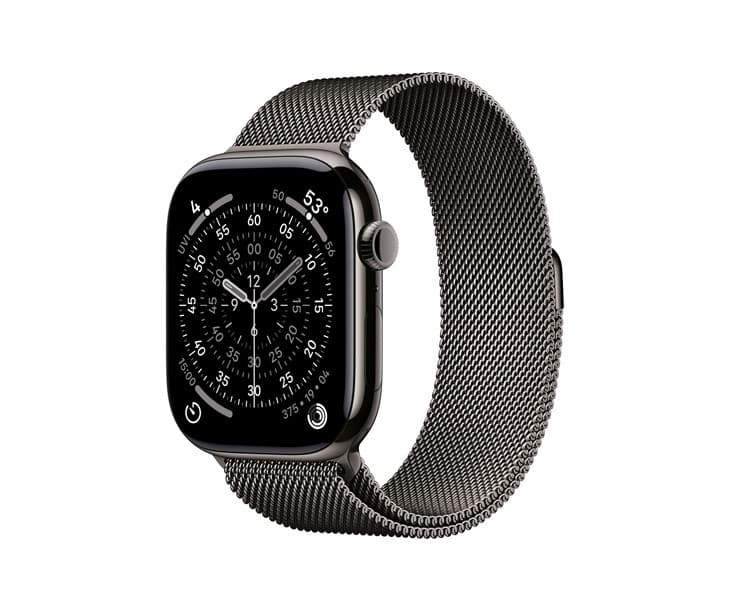 Смарт-часы Apple Watch Series 11 42mm Slate Titanium Case / Slate Milanese Loop