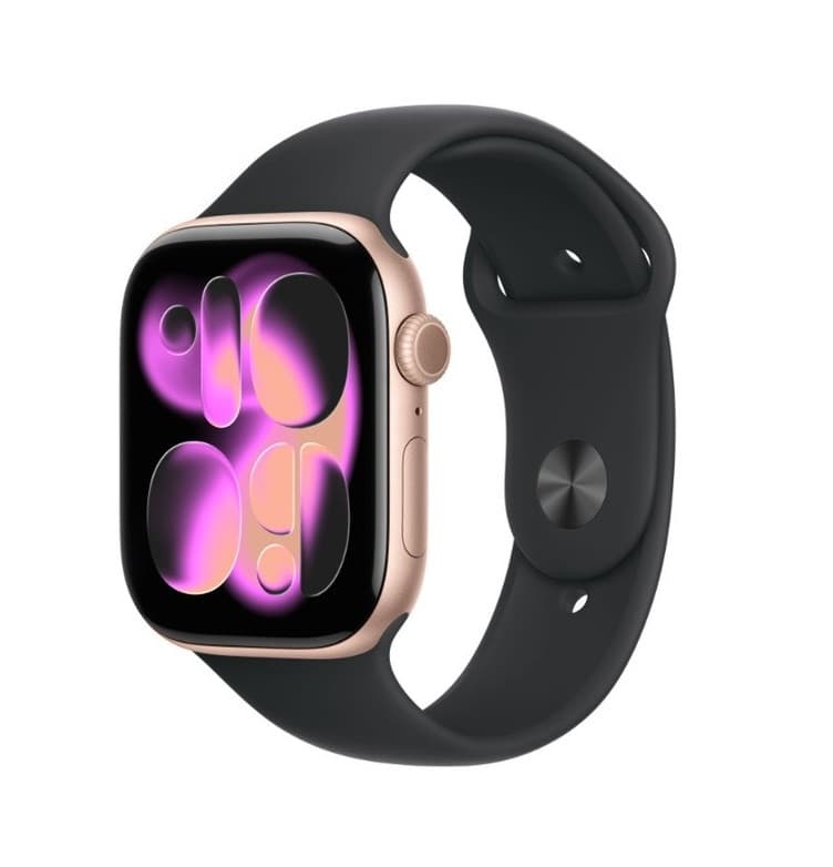 Смарт-часы Apple Watch Series 11 46mm Rose Gold / Black Sport Band