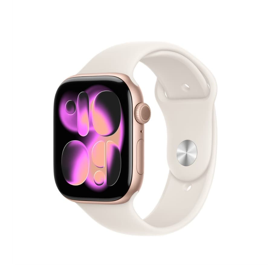 Смарт-часы Apple Watch Series 11 46mm Rose Gold / Starlight Sport Band