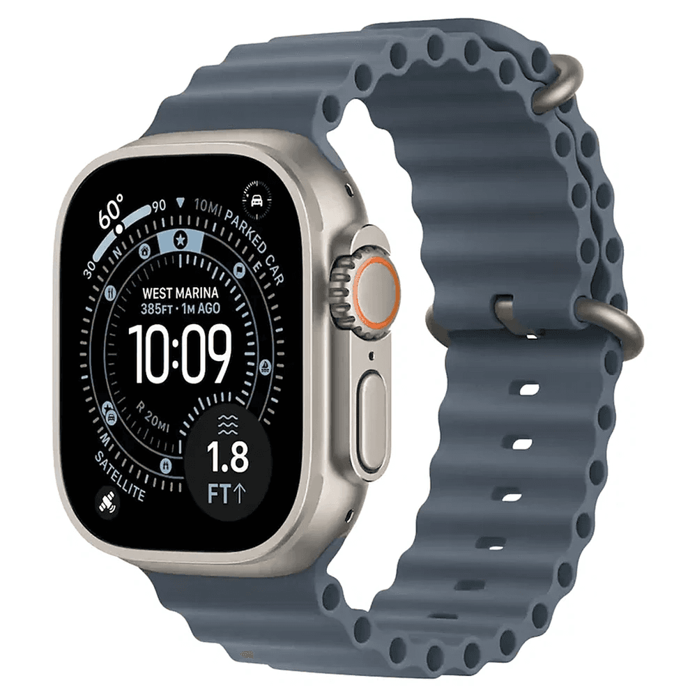 Смарт-часы Apple Watch Ultra 3 49mm Natural / Anchor Blue Ocean Band MEWH4