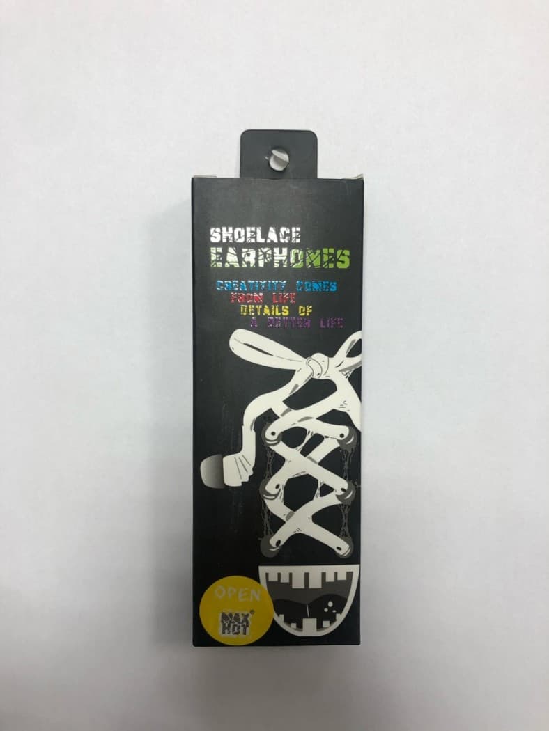 Проводные наушники Shoelace earphones