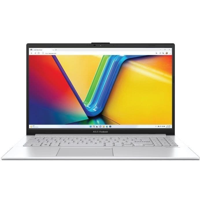 Ноутбук ASUS VivoBook Go 15 OLED E1504FA-L1834 (AMD Ryzen 5-7520U/ RAM 16 GB/ SSD 512 GB/ DOS) (90NB0ZR1-M01CC0), Cool Silver