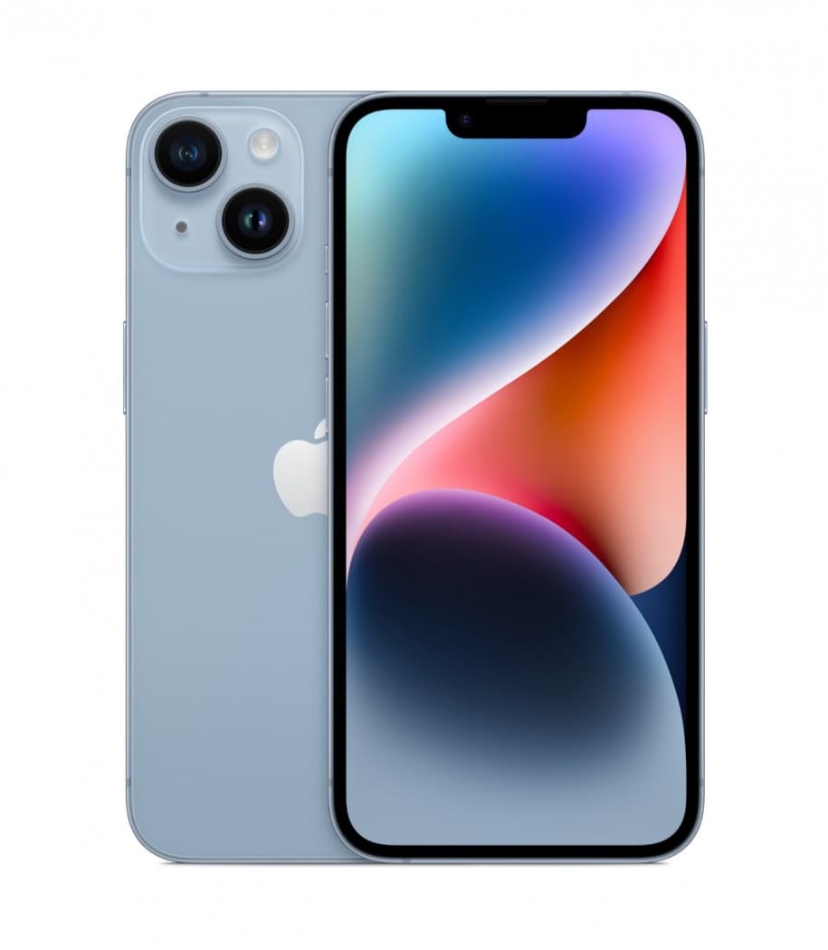 Apple iPhone 14 256gb голубой (Sim+eSim)