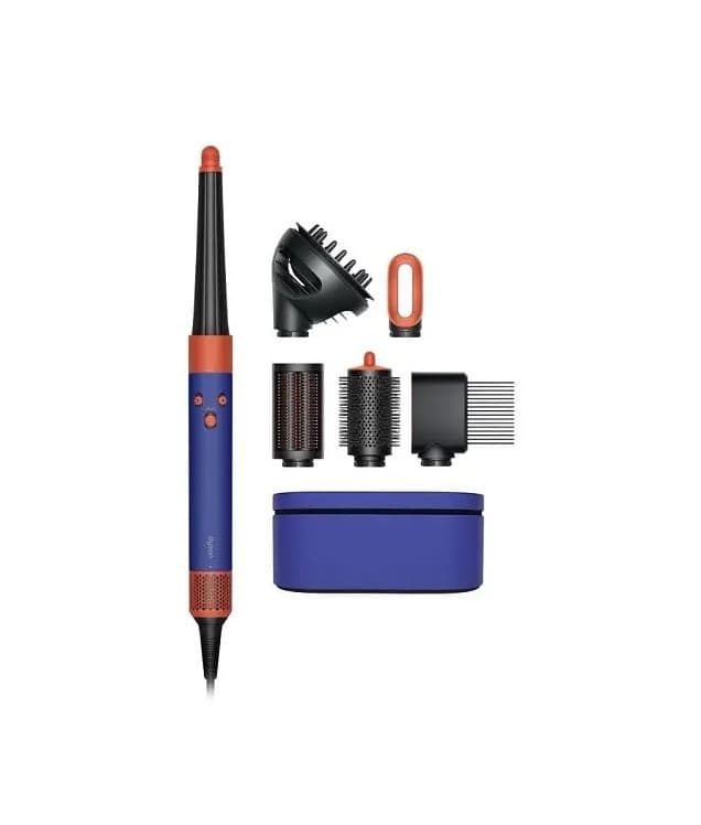 Стайлер Dyson HS08 Airwrap iD Vinca Blue /Topaz Orange (Curly+coily) 533759
