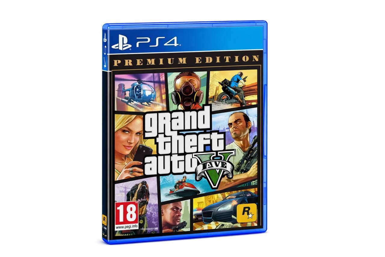 Grand Theft Auto V (GTA 5). Premium Edition (PS4) русские субтитры