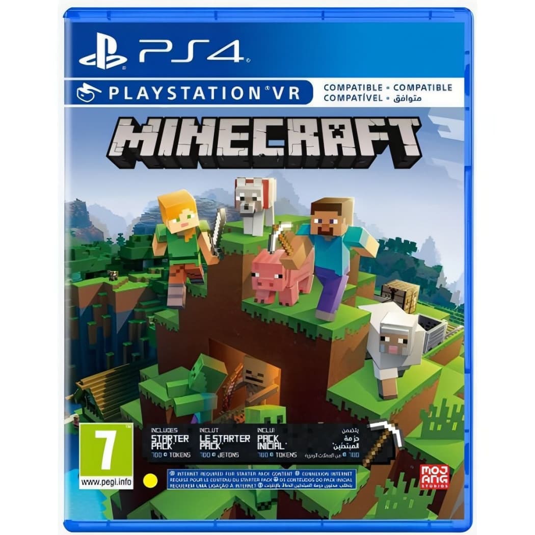 Minecraft (PS4) РУССКАЯ ОБЛОЖКА