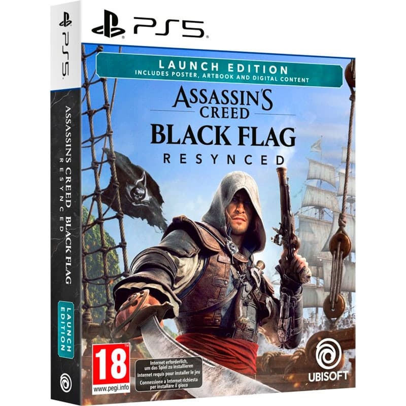 Assassin's Creed: Black Flag Resynced Launch Edition (PS5) русские субтитры