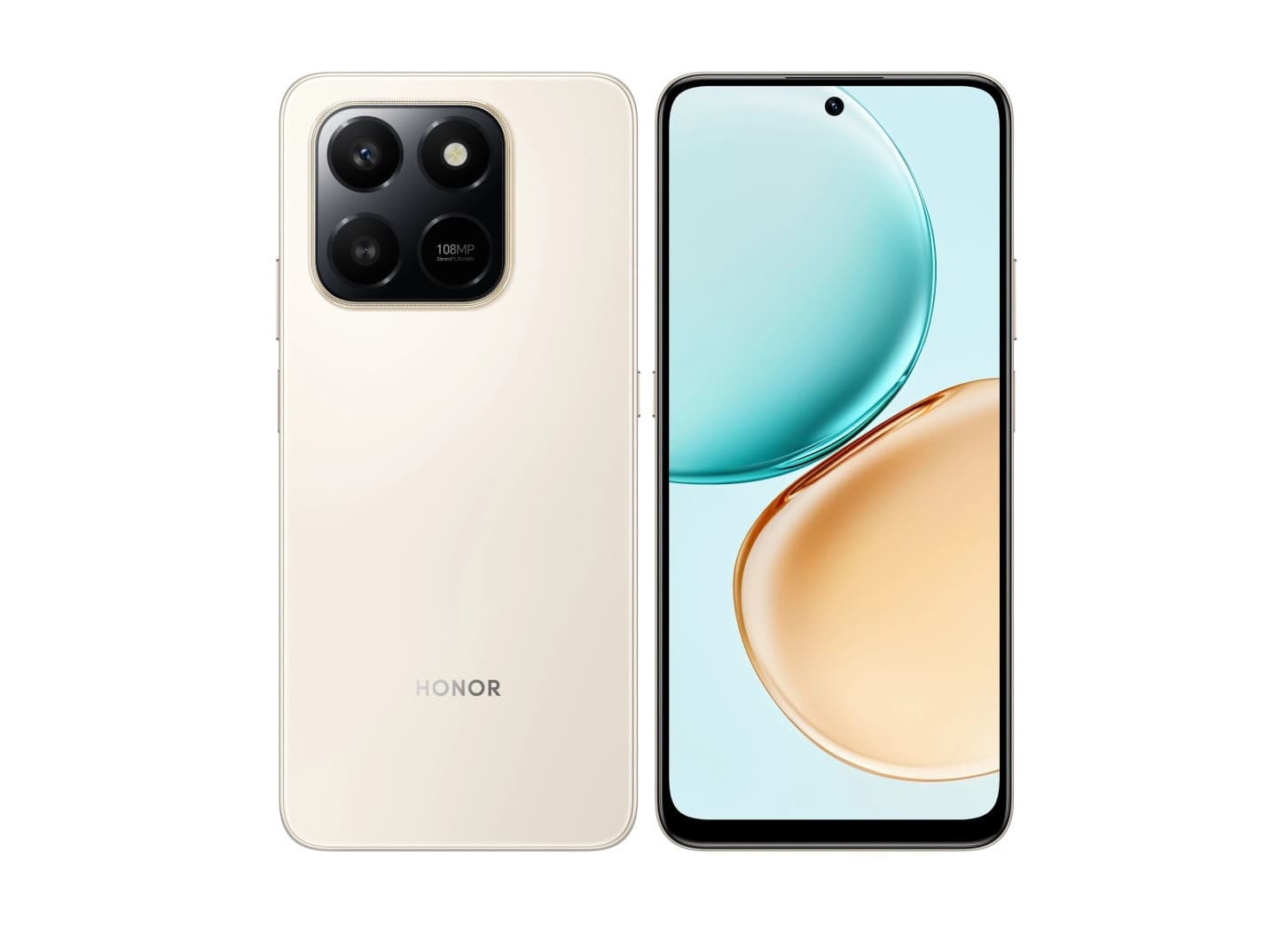 HONOR X7d 8/256Gb пустынный золотой