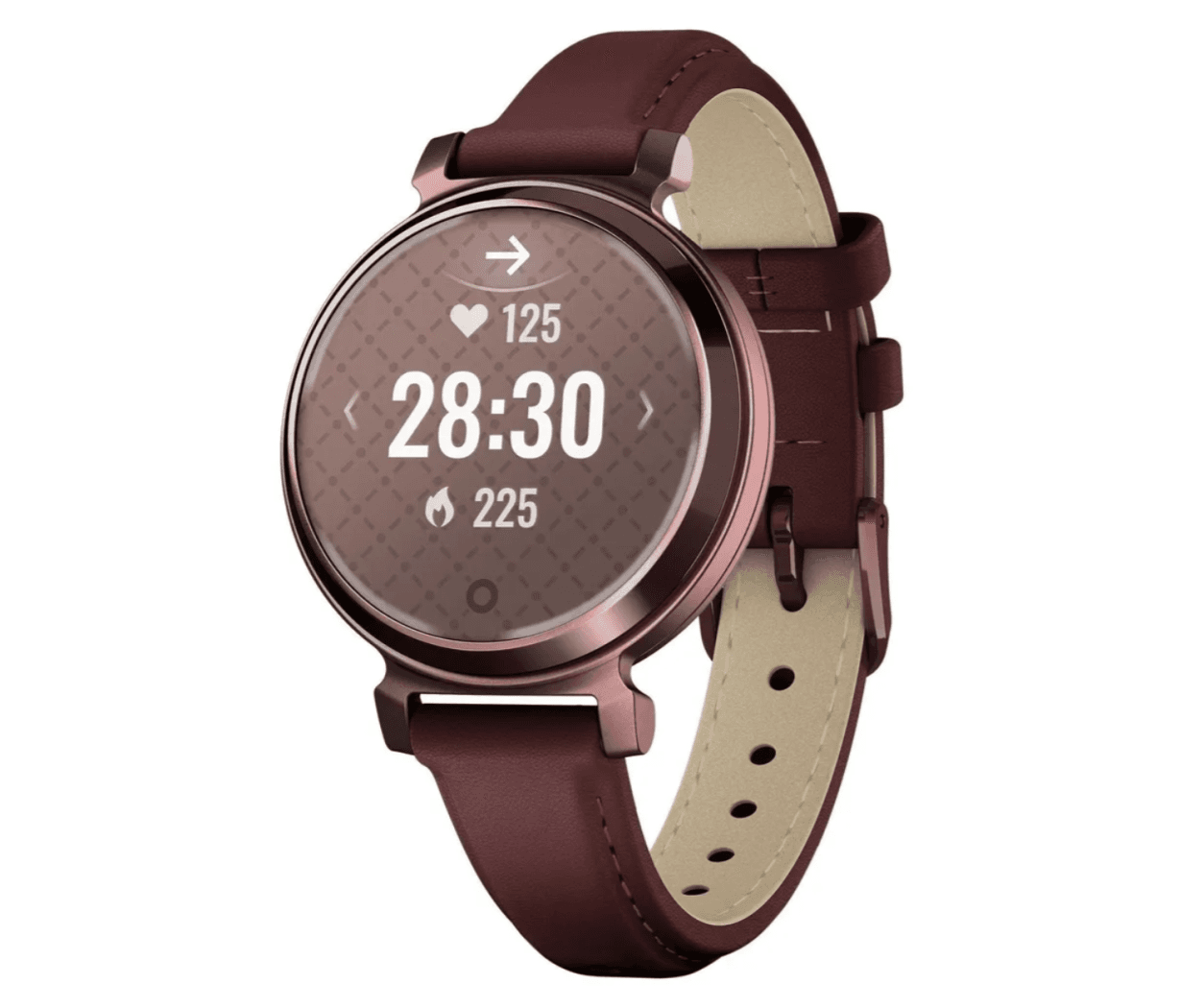 Смарт-часы Garmin Lily 2 Classic Dark Bronze with Mulberry Leather Band (010-02839-61)