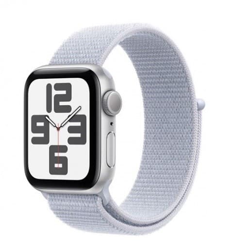 Умные часы Apple Watch SE 2 (2024) 40mm Silver / Blue Cloud sport loop MXEE3