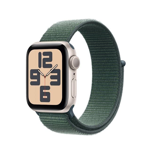 Умные часы Apple Watch SE 2 (2024) 40mm Starlight / Lake Green sport loop MXEH3