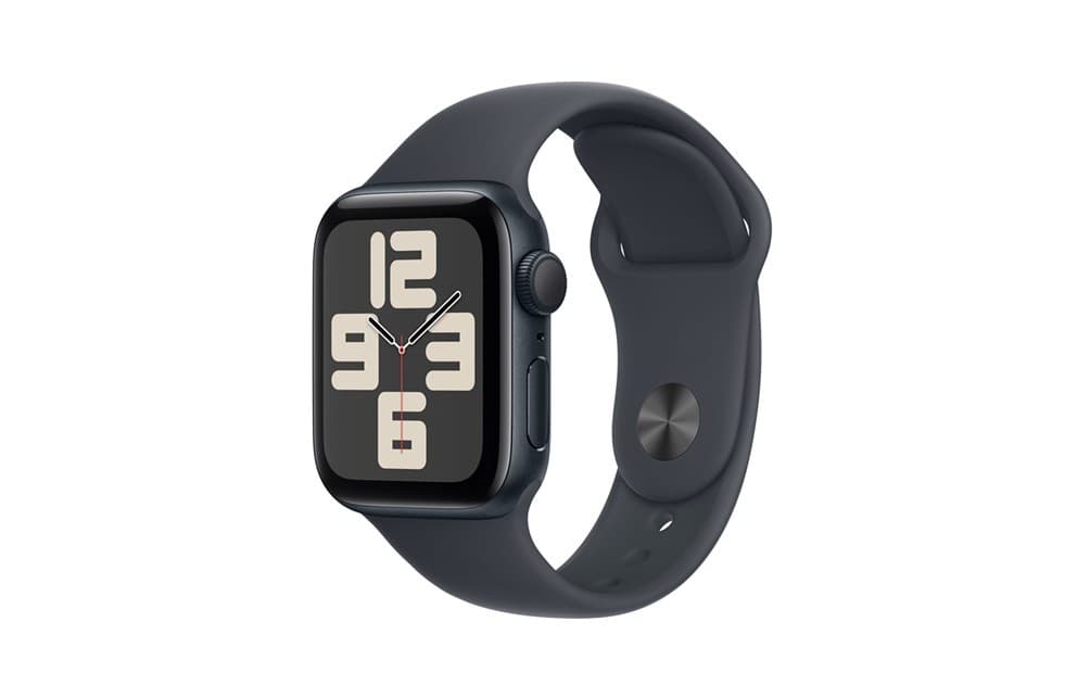 Умные часы Apple Watch SE 2 (2024) 44mm Midnight - Midnight sport band MXEK3 M/L