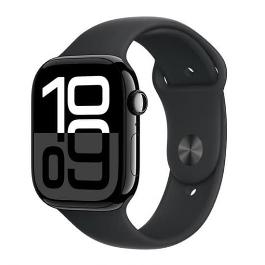 Смарт-часы Apple Watch Series 10 46mm Jet Black / Black Sport Band MWWQ3 M/L