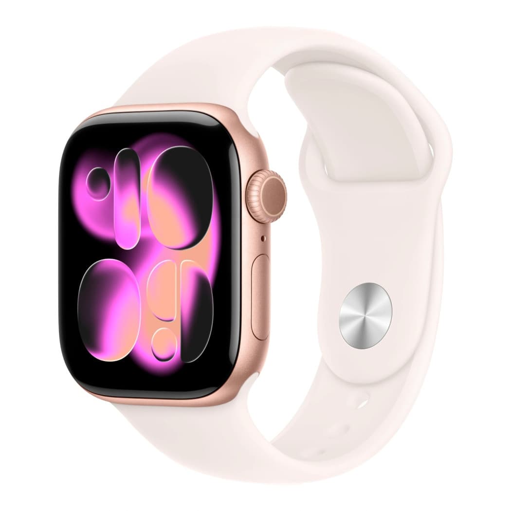 Смарт-часы Apple Watch Series 11 42mm Rose Gold / Starlight Sport Band