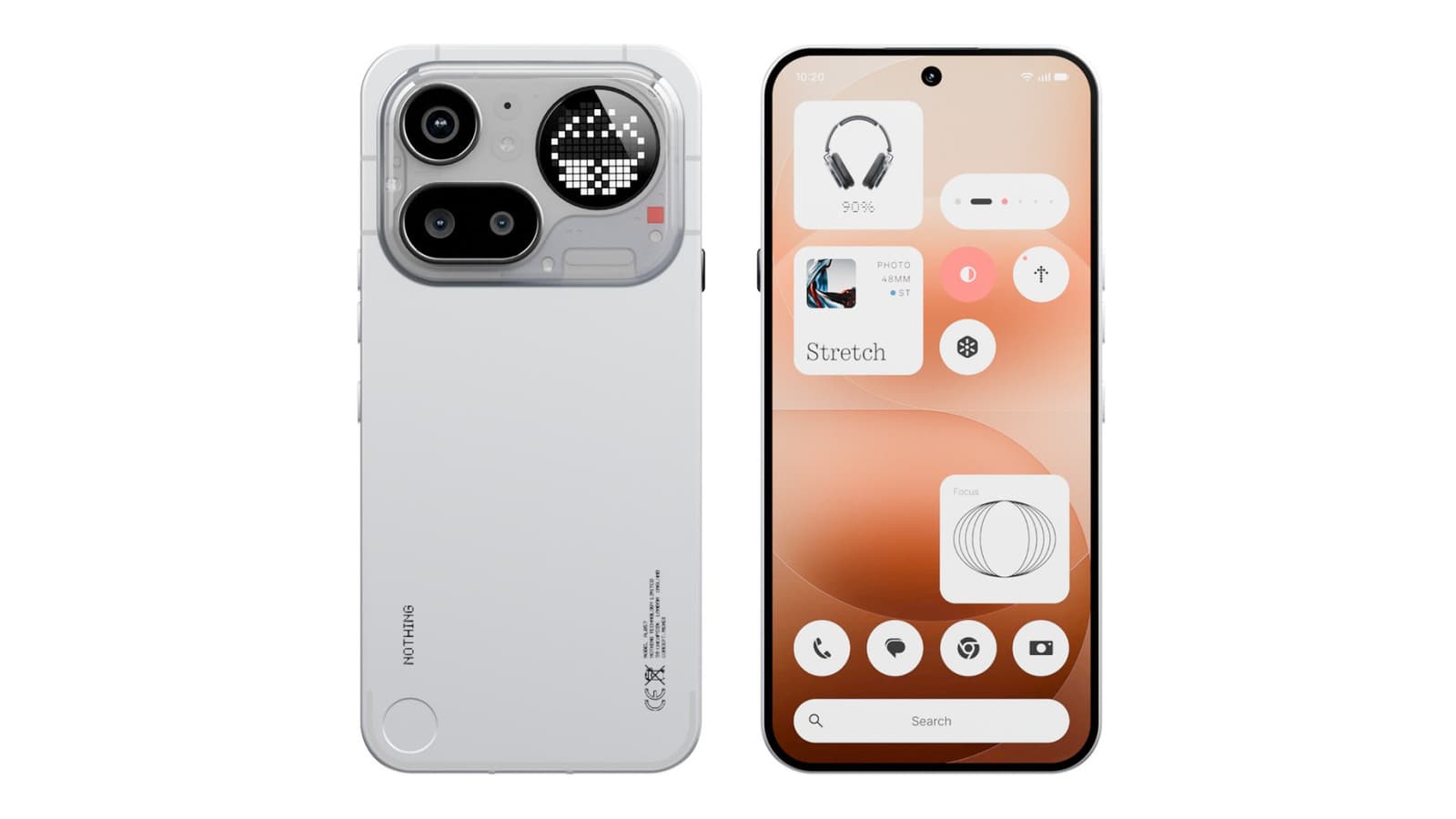 Nothing Phone (4A) Pro 12/256Gb Silver (Серебристый)