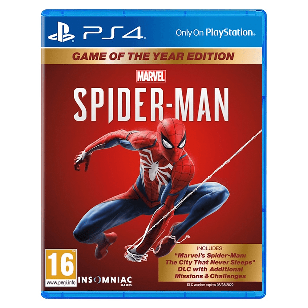 MARVEL Человек-Паук. Издание «Игра года» (PS4) русская версия