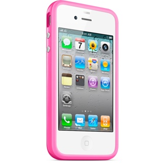 Bumper для iPhone 4/4S (розовый)