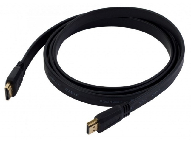 Кабель Video HDMI to HDMI (19pin to 19pin) FLAT. 5m ver1.3