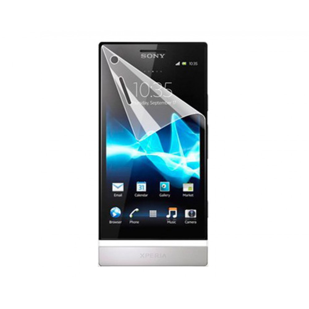 Защитная пленка  на дисплей для Sony Xperia P (прозрачная)