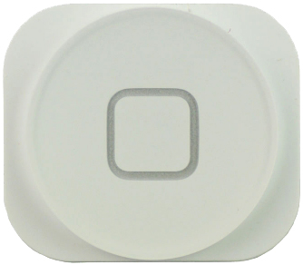 Кнопка (толкатель) "Home" для iPhone 5 (белый)