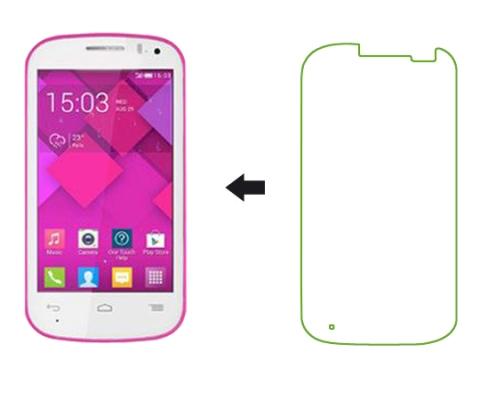 Защитная пленка "LP" на дисплей для Alcatel 4033D (прозрачная)