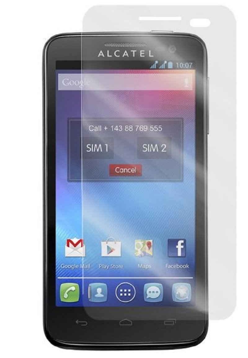 Защитная пленка "LP" на дисплей для Alcatel 5035D (прозрачная)
