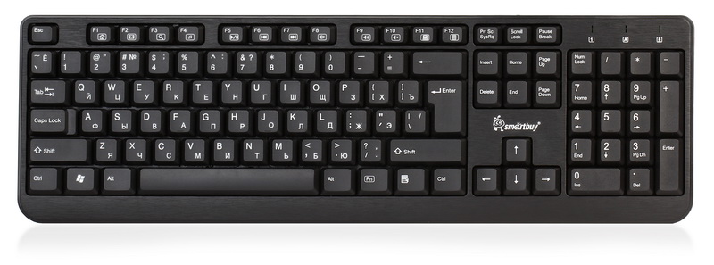 Клавиатура Smartbuy 208 USB Black