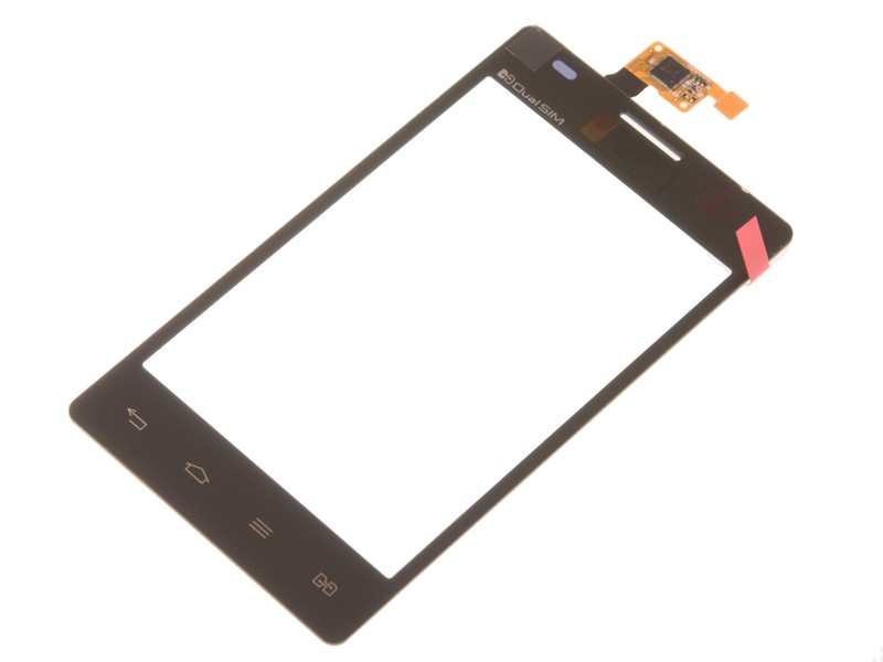 Тачскрин (сенсорное стекло) для LG L5 (E610/E612) (черный)