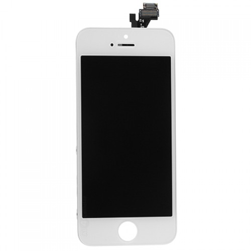 Дисплей IPhone 5 (с тачскрином и рамкой крепления) (белый)