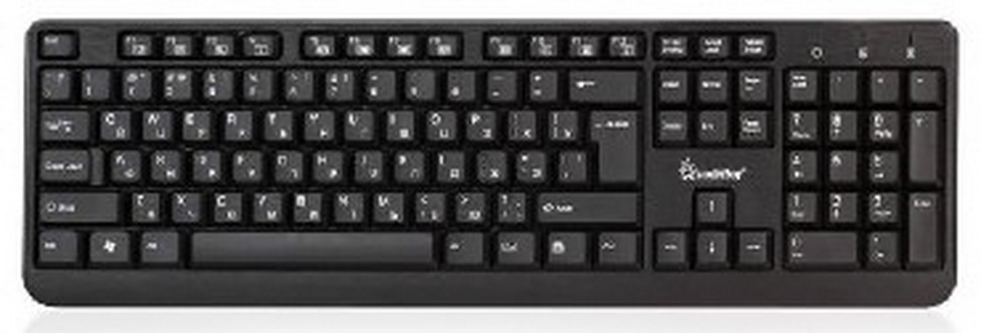Клавиатура проводная Smartbuy ONE 208 USB черная