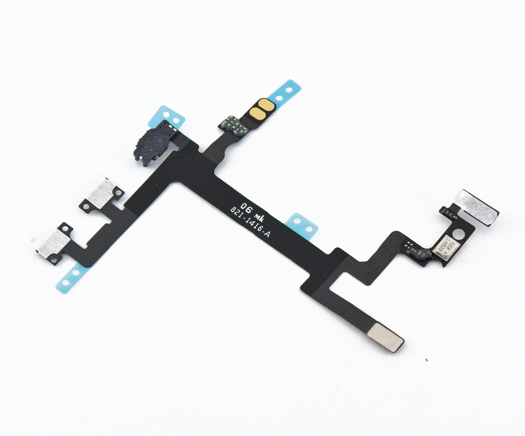 Шлейф (FLC) для iPhone 5 (кнопка включения, кнопки громкости и кнопка Mute)