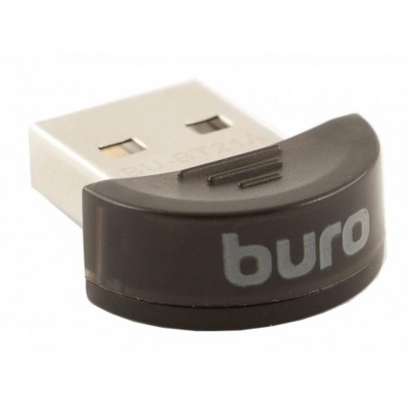 адаптер USB Bluetooth v3.0 Buro, Class 2, 10 метров, EDR [BUBT30]