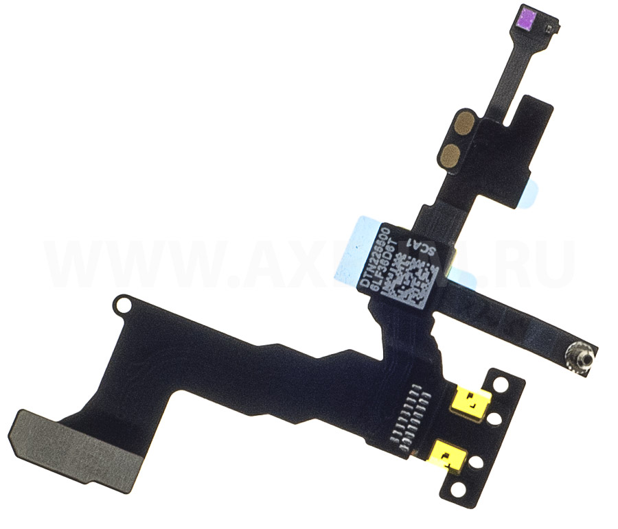 Шлейф (FLC) для iPhone 5 (фронтальная камера, светочувительный элемент с микрофоном)