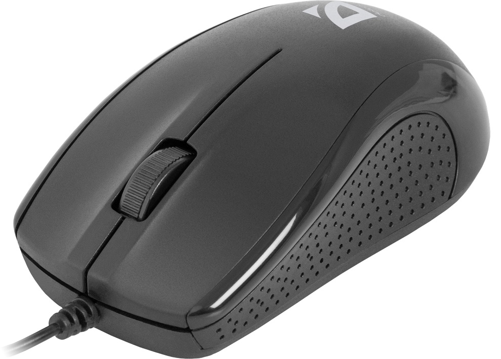 Мышь проводная Defender Optimum MB-160 USB черный