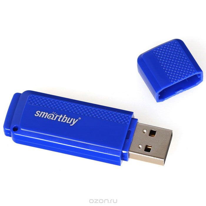 USB флэш накопитель 16 Gb SmartBuy Dock Blue