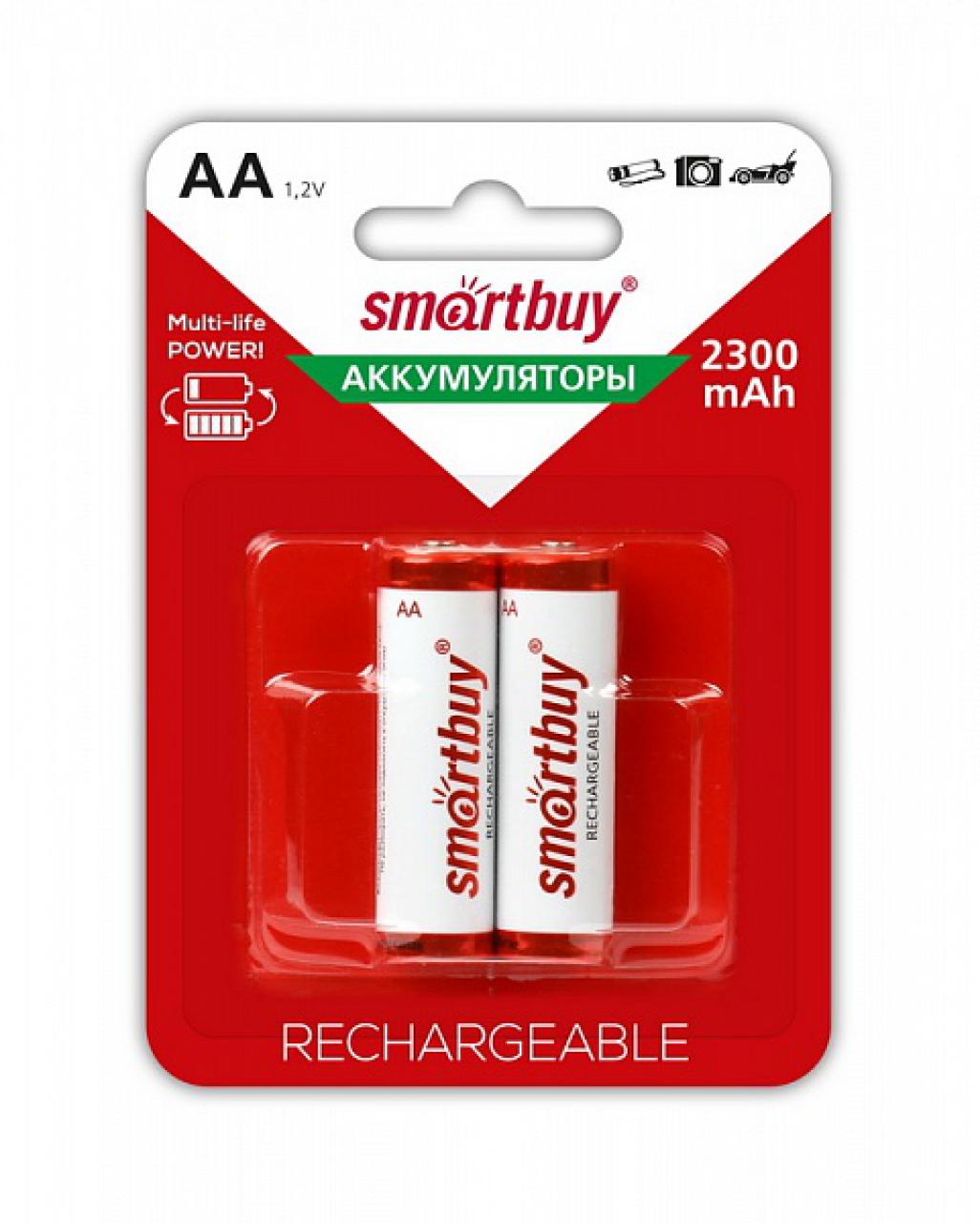 Аккумулятор Smartbuy AA / R6 (2300mAh) BL2
