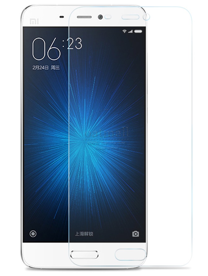 Стекло ударопрочное (Tempered Glass) "LP" для Xiaomi Mi5 (0,33 mm 9H) (прозрачное)