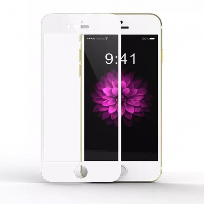 Защитное стекло IPhone 6 3D (белое)