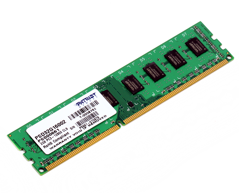 PATRIOT PSD22G80026 DDR2 — 2Гб 800, DIMM, Ret