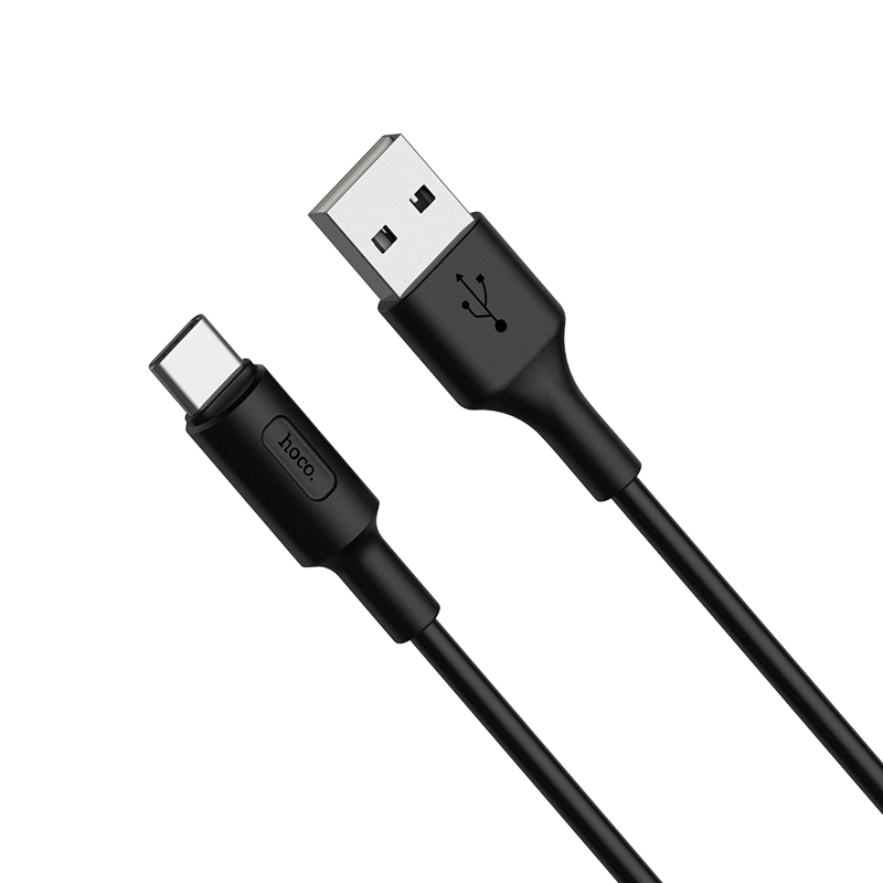 USB HOCO X25 Soarer Type-C cable (черный)