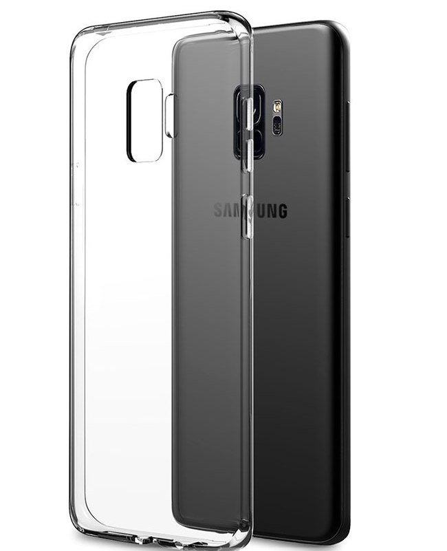 Силиконовая накладка для Samsung S9 Plus