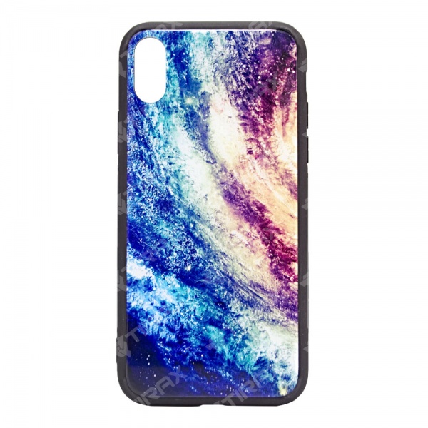 Силиконовая накладка iPhone X с различными рисунками в ассортименте