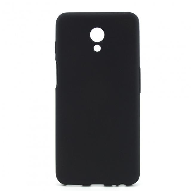 Силиконовая накладка Meizu M6s (черная)