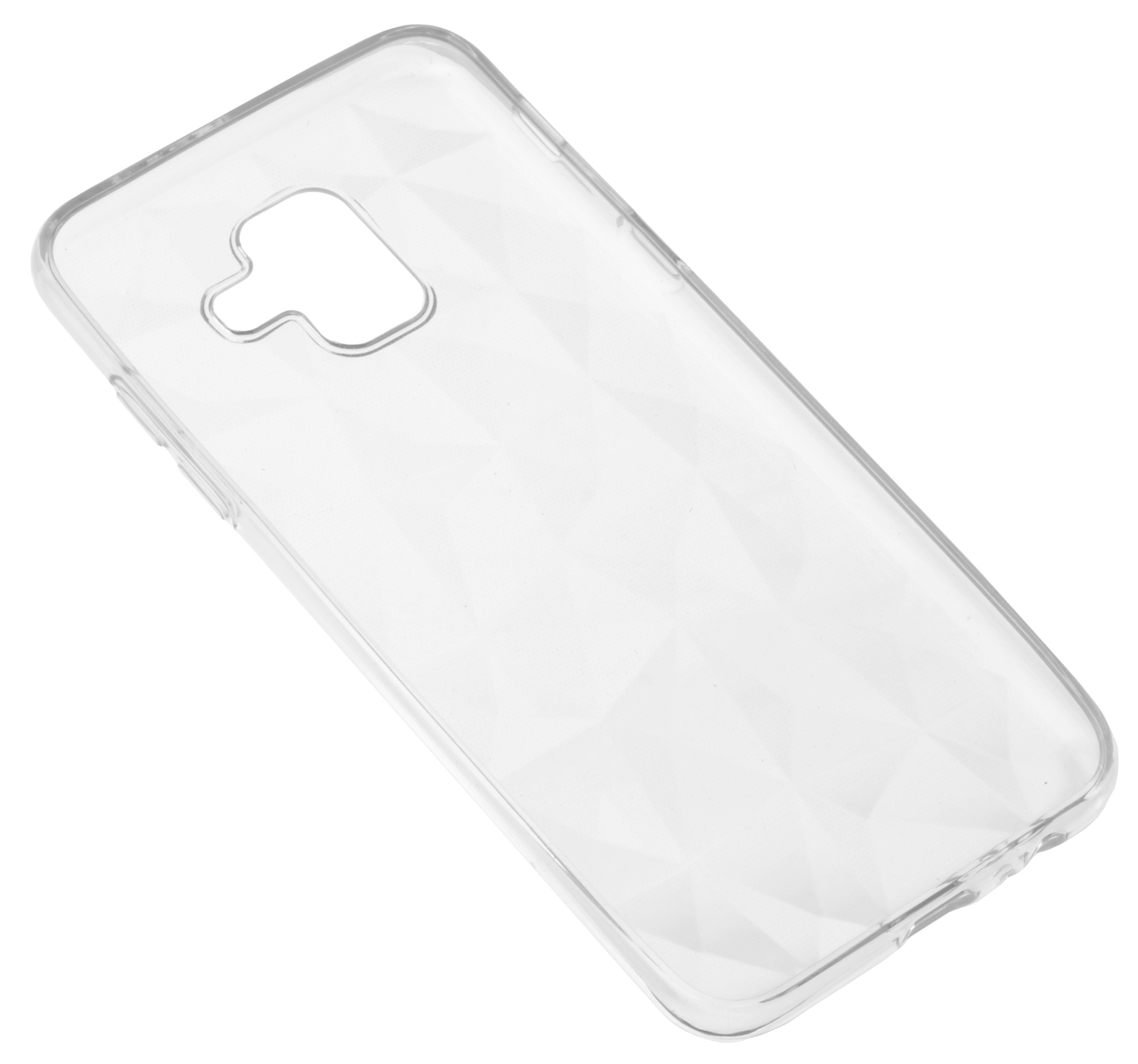 Силиконовая накладка Samsung A10 прозрачный