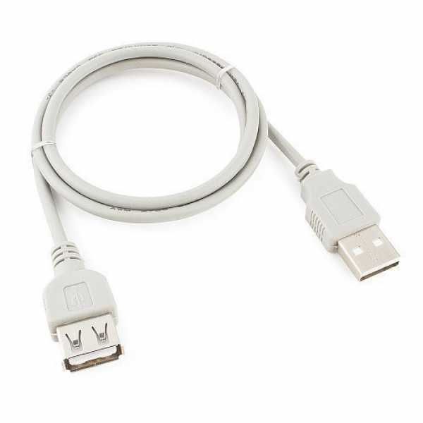 Кабель удлинитель USB 2.0 AM/AF 1,8m (107-301)