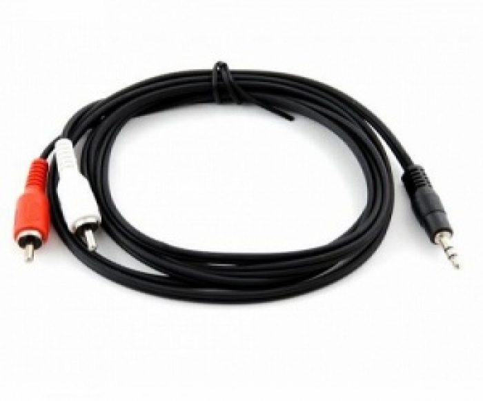 Кабель Jack 3.5mm на 2RCA 1,5м PERFEO