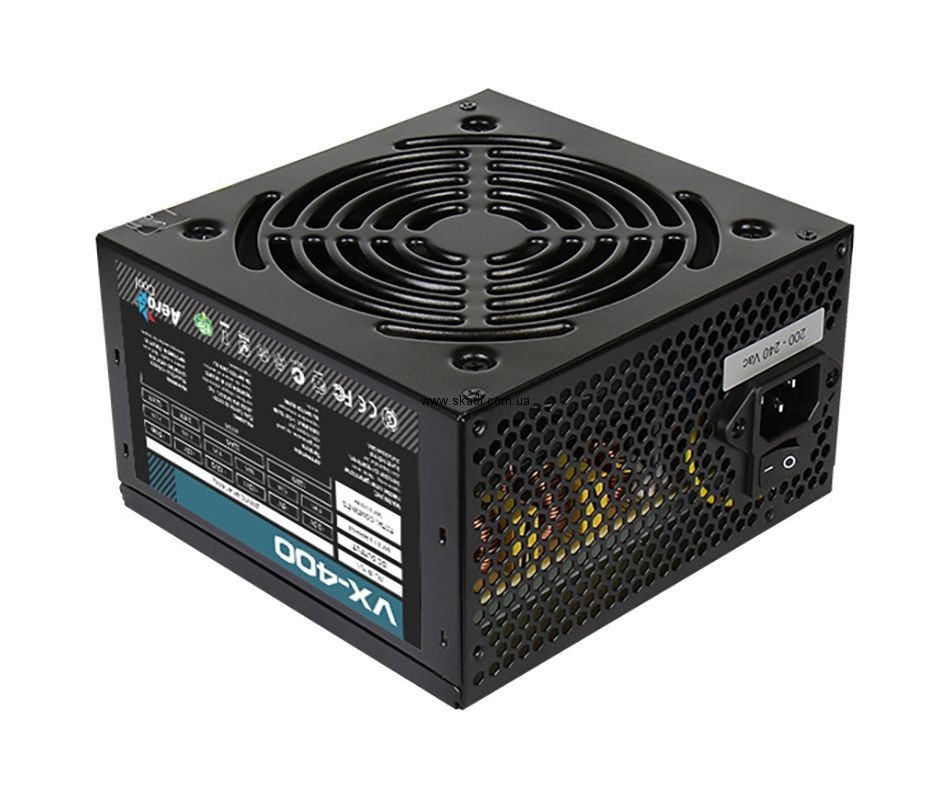 Блок питания Aerocool ATX 700W VX PLUS 700W (24+4+4pin) APFC 120mm fan 4xSATA RTL